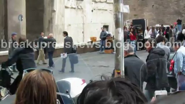 Backstage The Third Person, Adrien Brody, Moran Atias, Paul Haggis - Rome