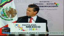 Presentan en México proyecto de reforma a telecomunicaciones