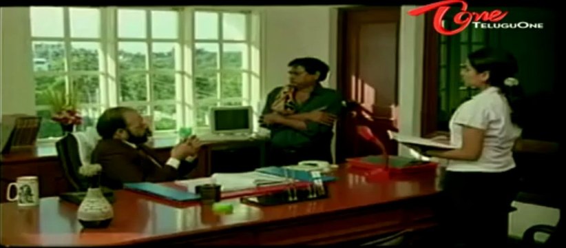 Hilarious Scene Between M S Narayana & His Boss