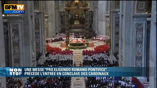 Vatican: dernière messe avant le conclave pour les 115 cardinaux - 12/03