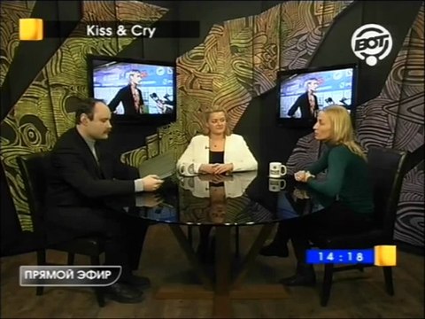 Елена Соколова и Татьяна Свидлова в программе Kiss & Cry