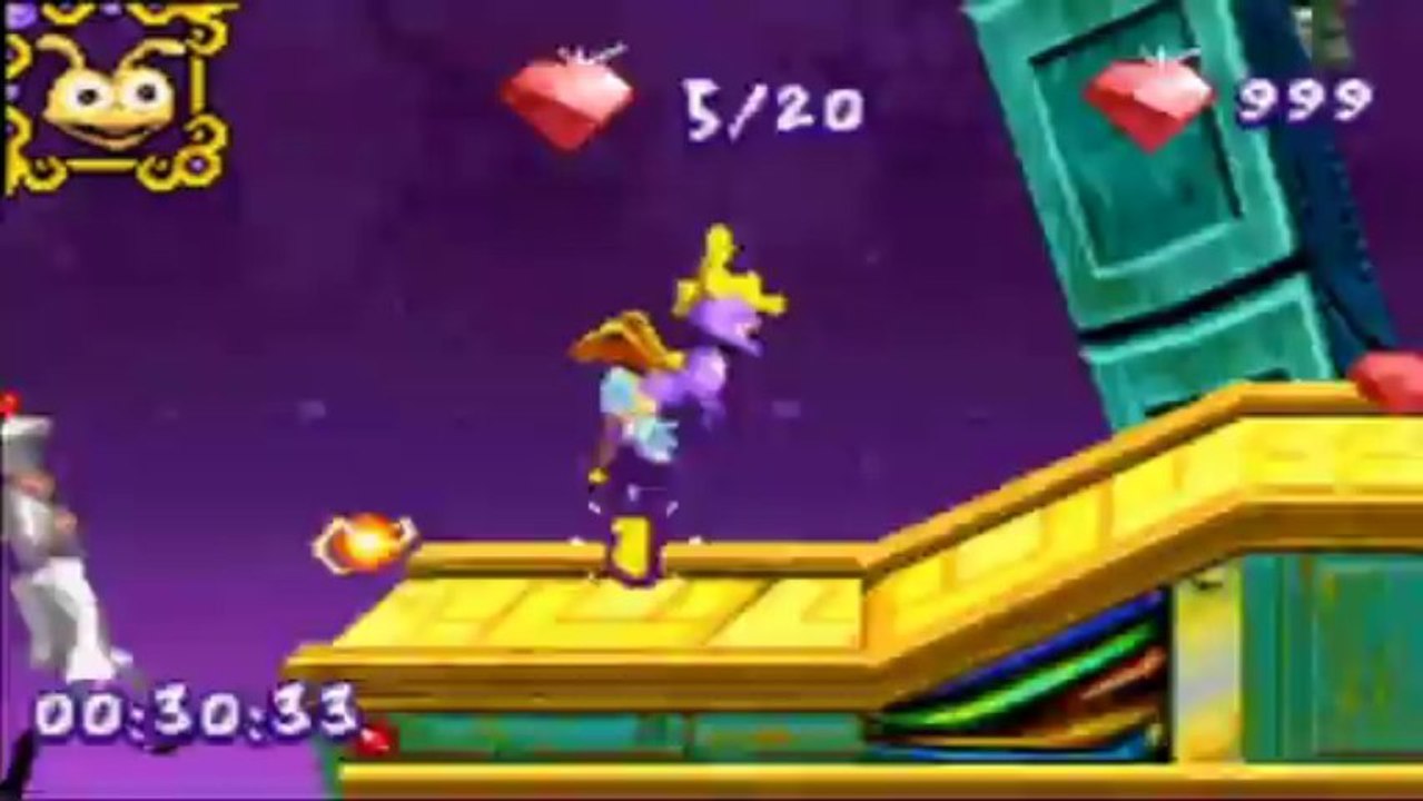 Spyro : Fusion - Parc Tech : Course aux gemmes