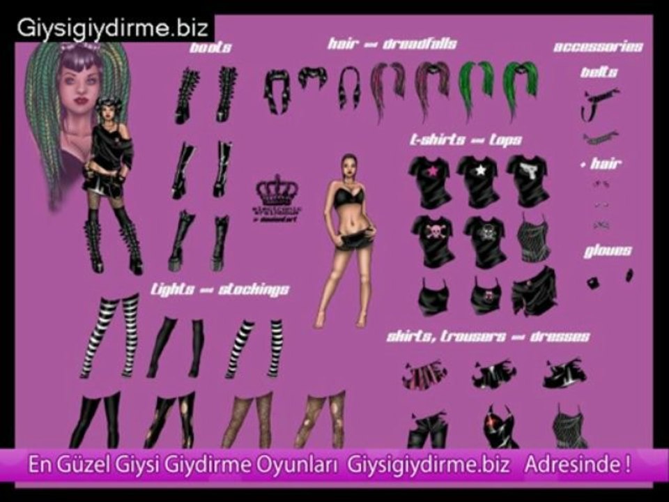 Giysi Giydirme Flash Oyunu