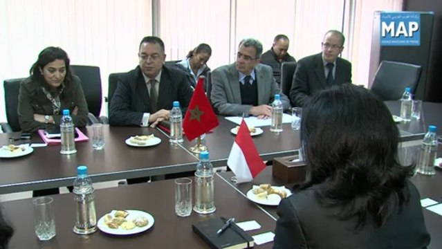 M. Haddad s'entretient avec la ministre du tourisme indonésienne