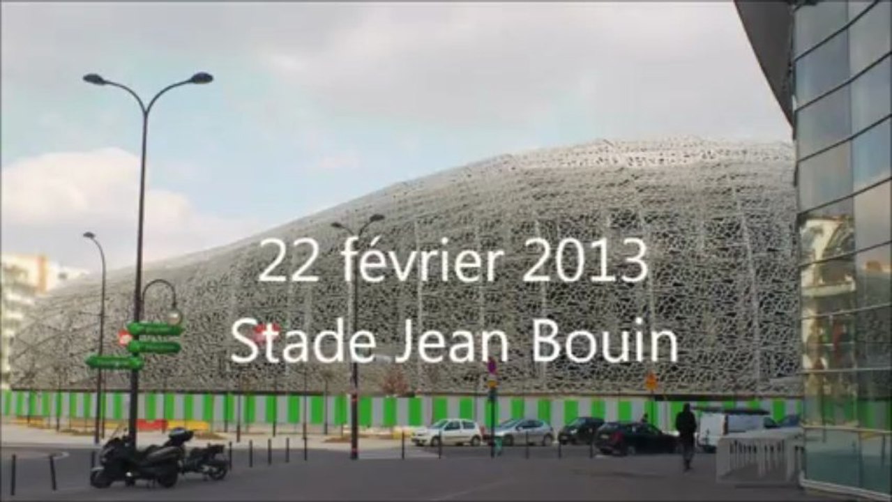 22/02/2013 avancement des travaux du stade Jean Bouin