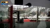 Neige: le toit du Parc des expositions à Caen s'effondre - 12/03