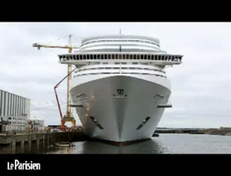 A bord du paquebot Preziosa, paré pour sa première croisière