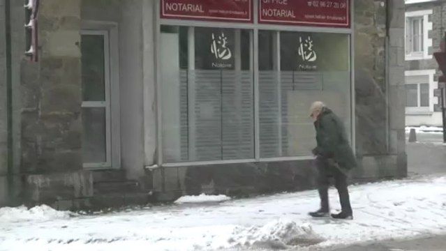 Neige et verglas : la Bretagne fortement touchée