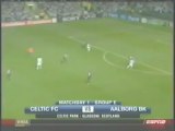 2008 (September 17) Celtic Glasgow (Scotland) 0-Aalborg (Denmark) 0 (Champions League)