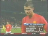 2008 (September 17) Manchester United (England) 0-Villareal (Spain) 0 (Champions League)
