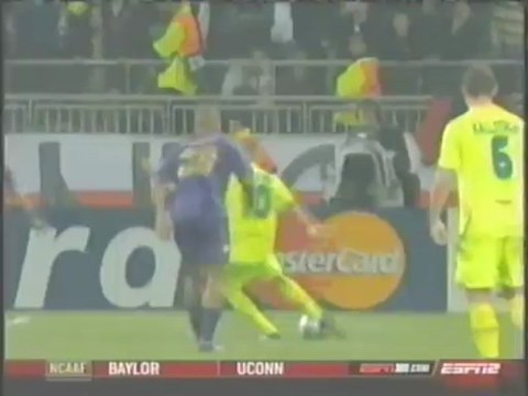 2008 (September 17) Olympique Lyonnais (France) 2-Fiorentina (Italy) 2 (Champions League)