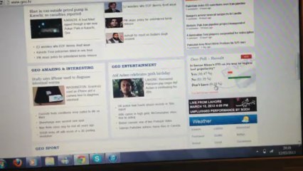 Geo News Online Poll rigging against PTI