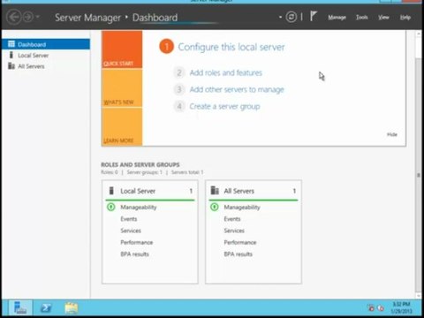Instalar Windows 2012 para System Center Configuratio Manager 2012 SP1
