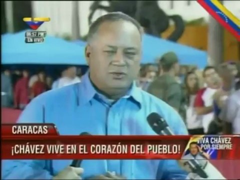 Una marcha por la autopista acompañará traslado del féretro del presidente Chávez este viernes