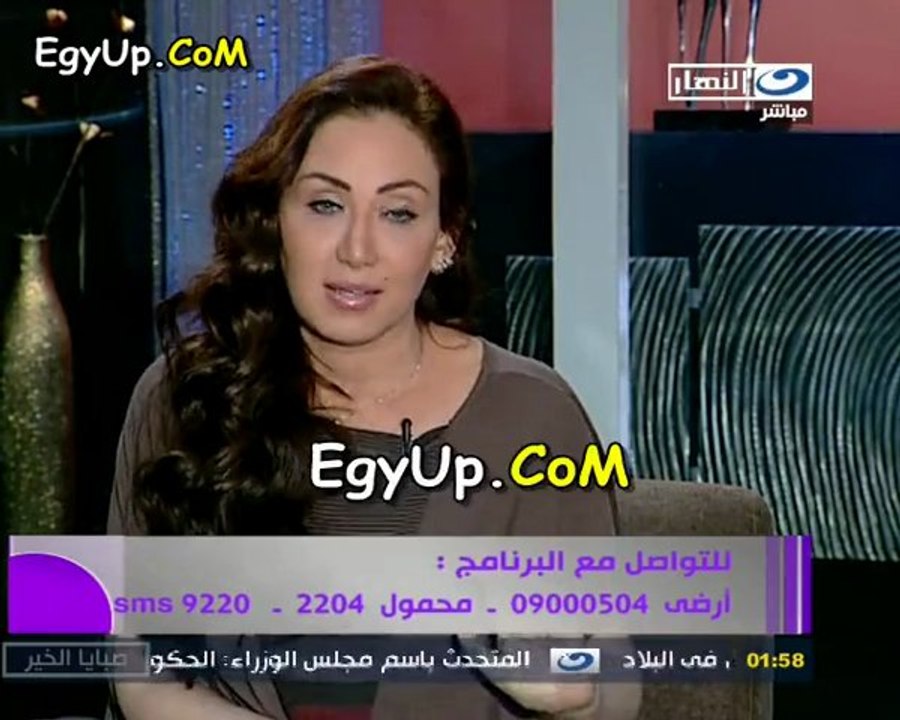 ريهام سعيد تحرج متصل مش عجبك عندك ريموت غير المحطة علشان انا مش هقتنع بـ اللى انت بتقوله
