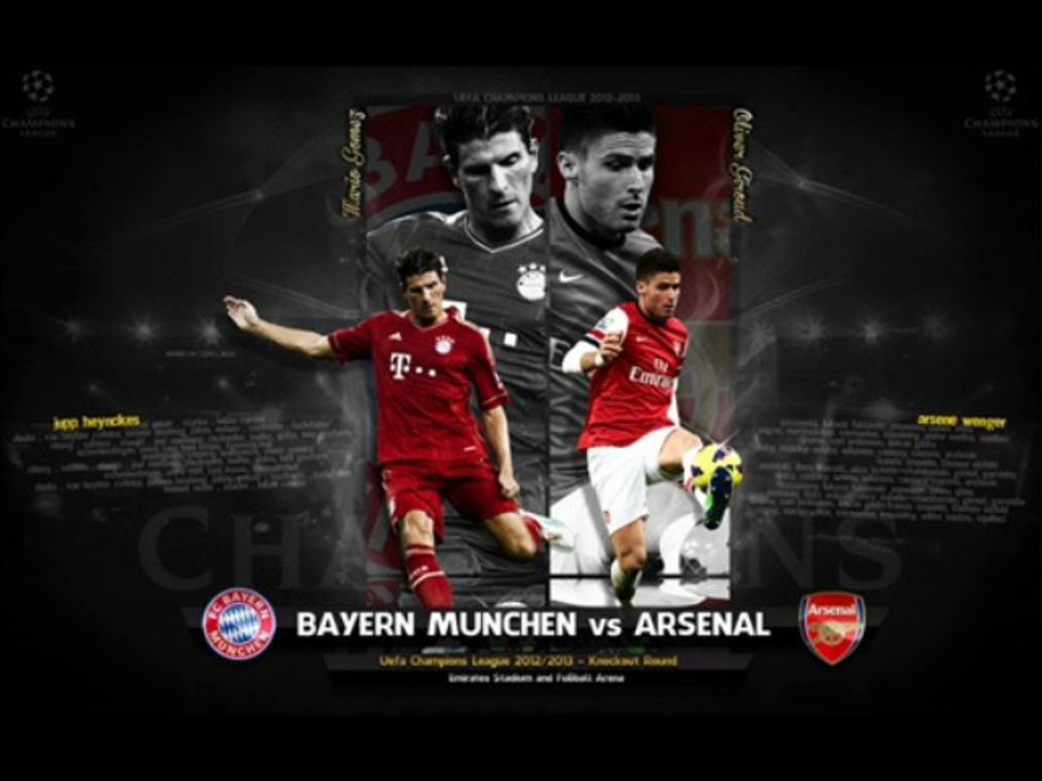 Watch Bayern München vs Arsenal 13.03.2013 Live Streaming Online