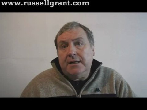 Russell Grant Video Horoscope Capricorn March Wednesday 13th 2013 russellgrant.com