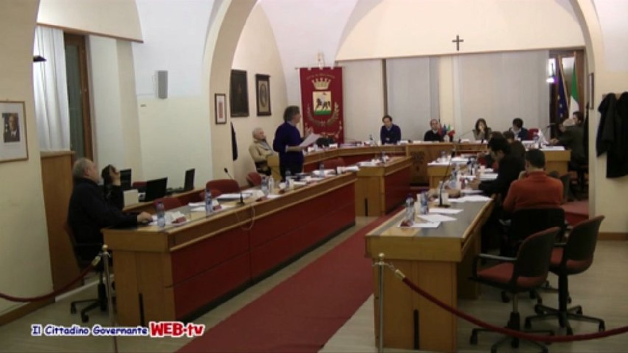 Consiglio comunale 11 marzo 2013 Punto 4 area PIP trasformazione diritto di superficie in proprieta intervento Arborettti