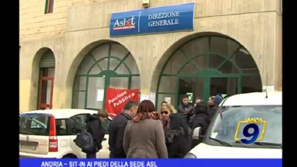 Andria | Sit-In ai piedi delle Sede ASL
