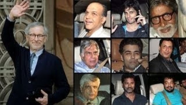 Amitabh Bachchan to Karan Johar: Bollywood welcomes Steven Spielberg