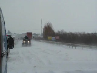 Des centaines d'automobilistes bloqués 5 heures sur la RN31