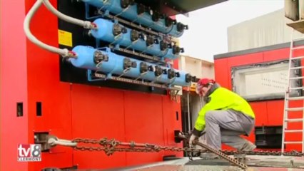 La chaudière bois est livrée à Croix-de-Neyrat