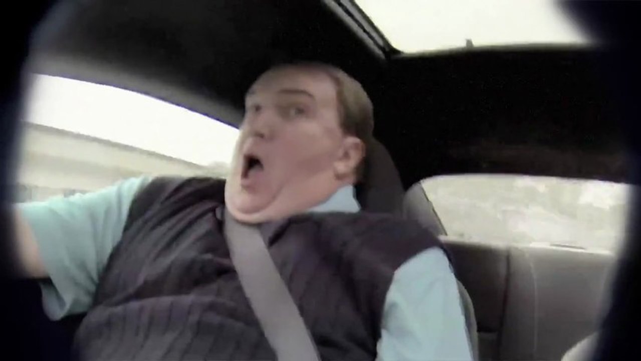 Quand un pilote de Nascar essaie une voiture en...