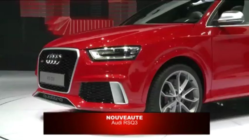 Genève 2013 : Audi RS Q3