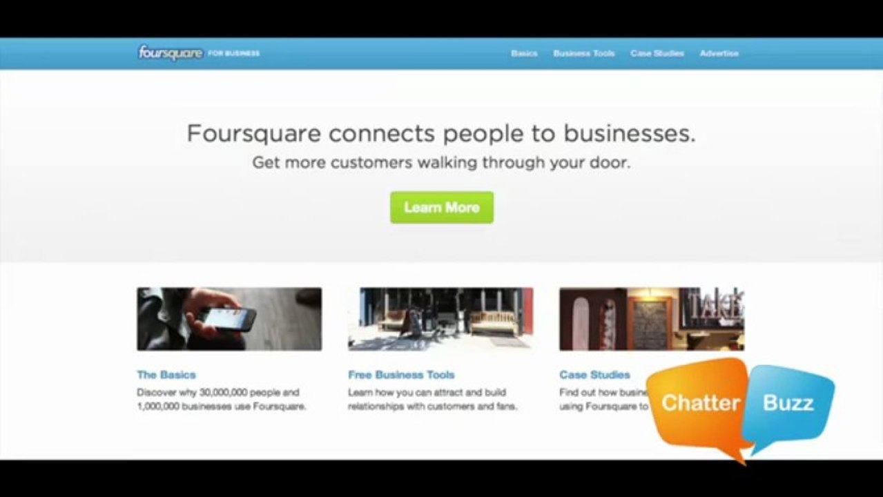 Foursquare for Business - Orlando Internet Marketing Firm Chatter Buzz Media