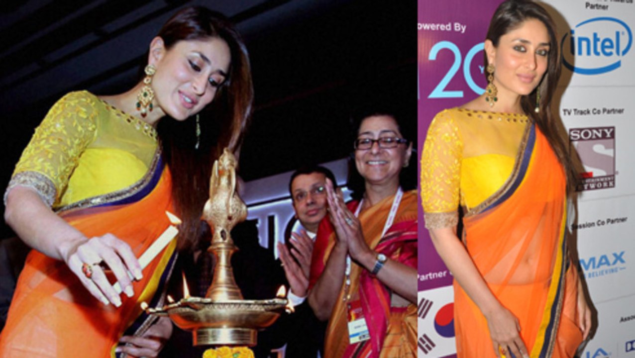 Kareena Kapoor & Karan Johar Inaugurates FICCI Frames 2013 !