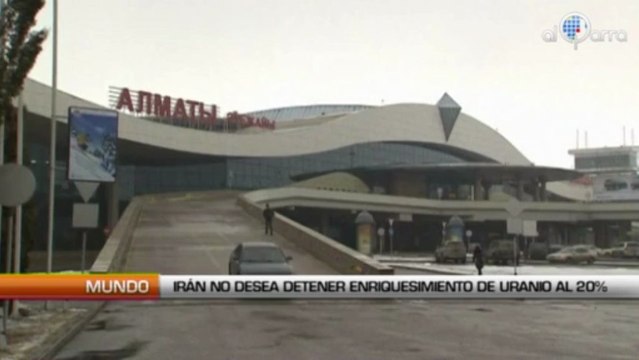 Irán no desea detener enriquecimiento de uranio