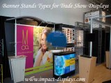 Banner Stands Types for Trade Show Displays