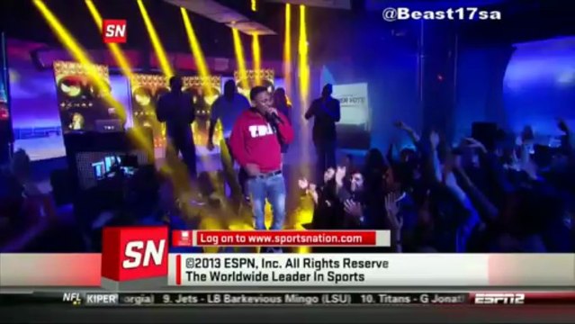 Kendrick Lamar Bitch, Don't Kill my Vibe Live @ ESPN Sports Nation , 03-11-2013 Pt.2