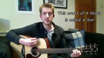 Absolute beginners first guitar lesson- Two easy chords, easy songs Absolute Beginners Guitar Lesson- Two Easy Chords