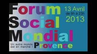 Teaser Forum Social Mondial Provence