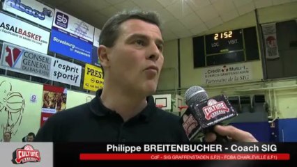 Interview Philippe BREITENBUCHER- Entraîneur SIG (Illkirch-Graffenstaden) LF2