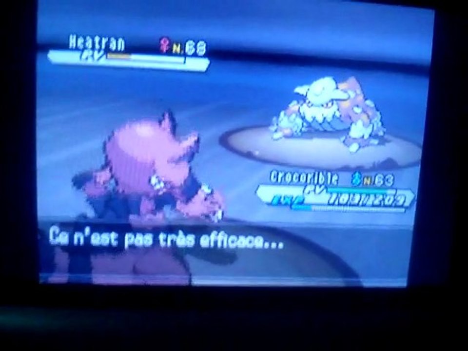 Pokemon version blanc 2 . 13 ) La capture de Heatran partie 1