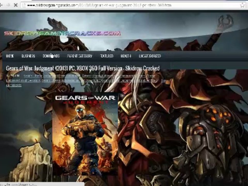 [March 2013] [Crack Released] Gears of War Judgment XBOX 360 and PC Download Free [Xbox iMars]