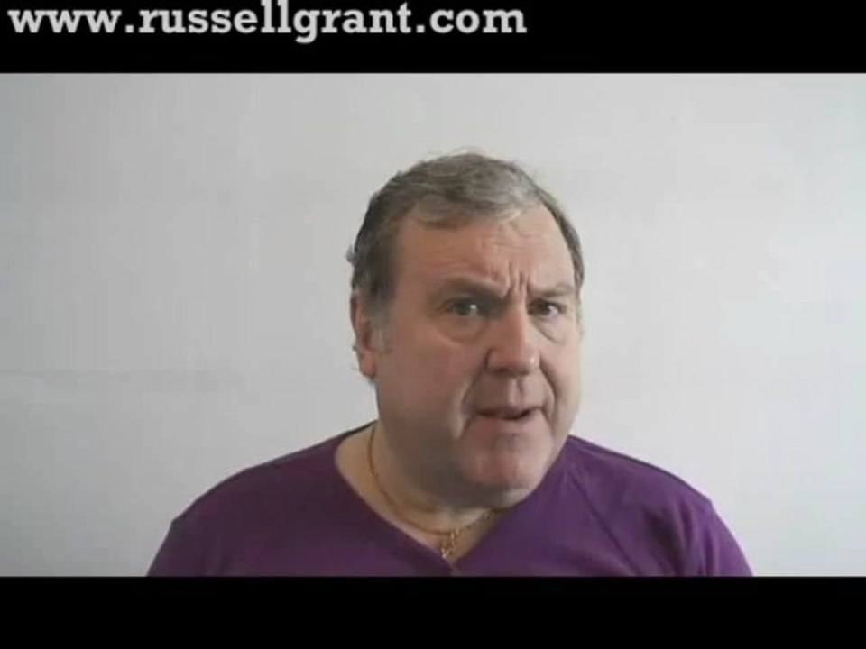 Russell Grant Video Horoscope Taurus March Wednesday 20th 2013 www.russellgrant.com