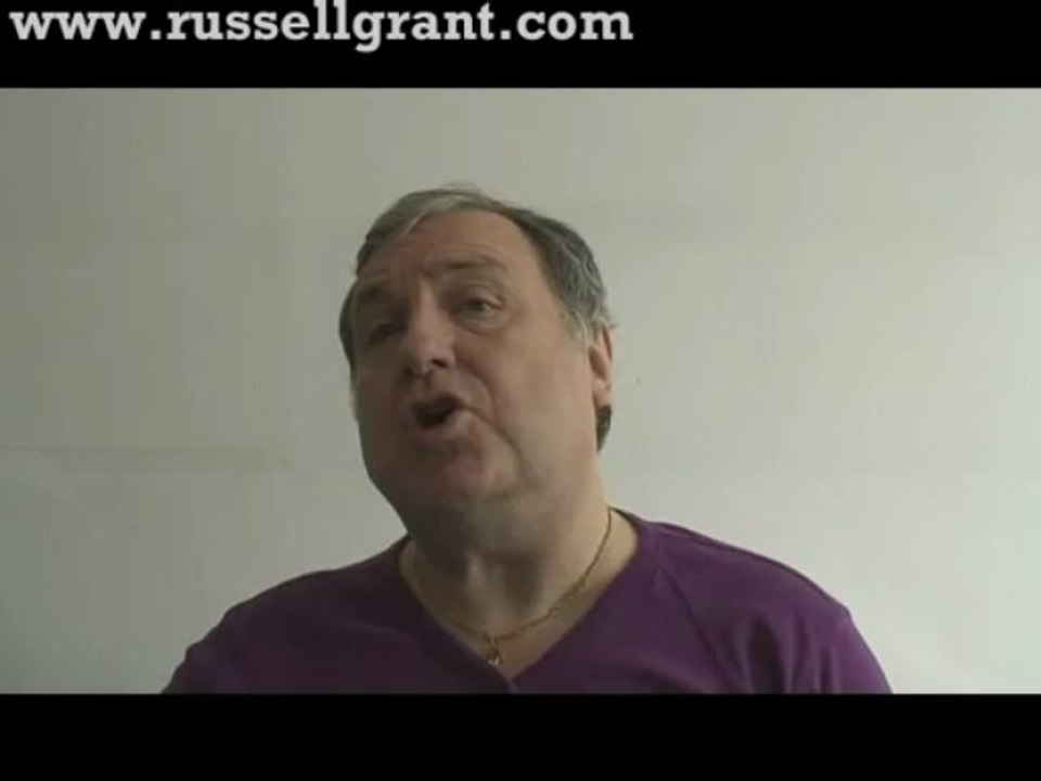 Russell Grant Video Horoscope Pisces March Wednesday 20th 2013 www.russellgrant.com