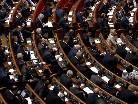 Украинский парламент заработал