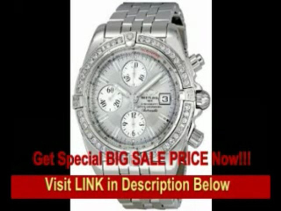 [SPECIAL DISCOUNT] Breitling Men's A1335653/E519 Chronomat Evolution Diamond Bezel Watch