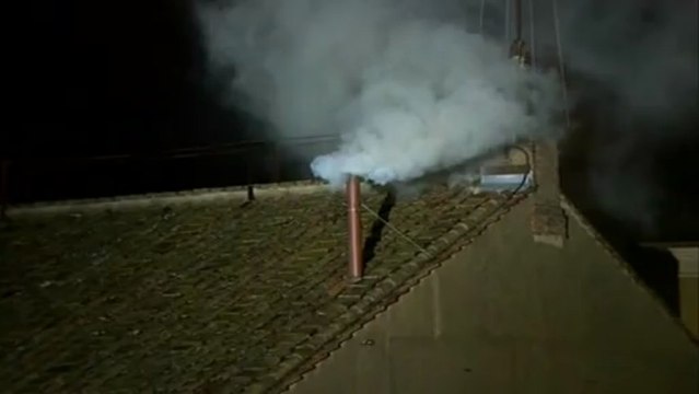 White smoke signals new pope elected
