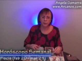 Horoscopo Piscis del 17 al 23 de febrero 2008
