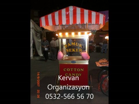 Pamuk Şekeri Arabası Kiralama 0532-566 56 70