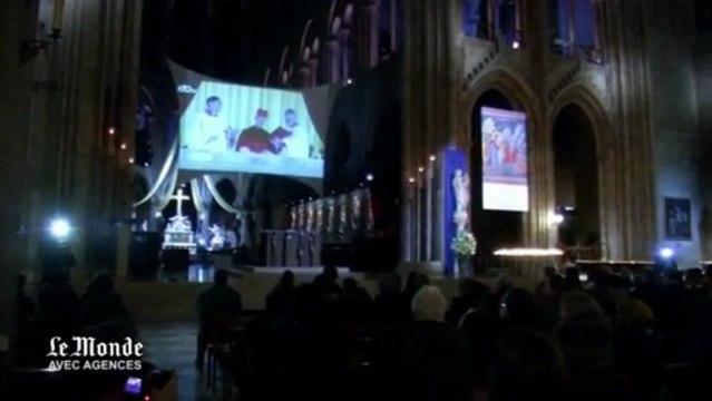 A Notre-Dame-de-Paris, joie et attente après l'élection du nouveau pape