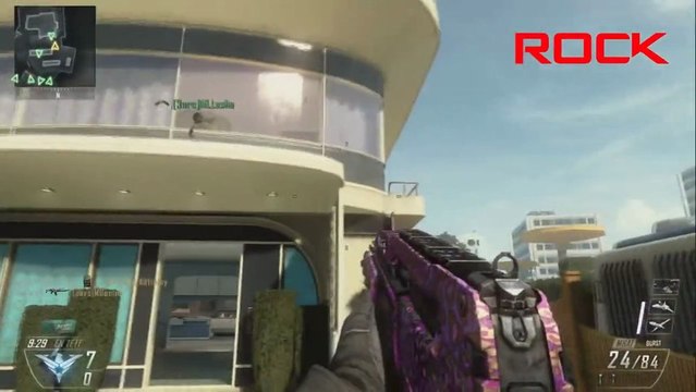 Black Ops 2 Rock camouflage camo - Rock Carte d'Agent