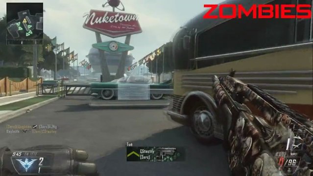 Black Ops 2 Zombies camouflage - Camo - Carte d'agent Zombies