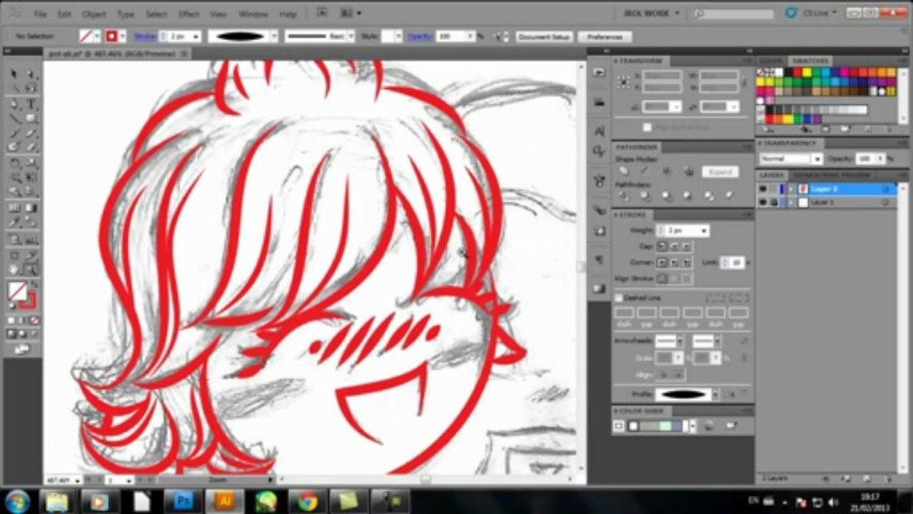 speedart - cute little couple - part 01