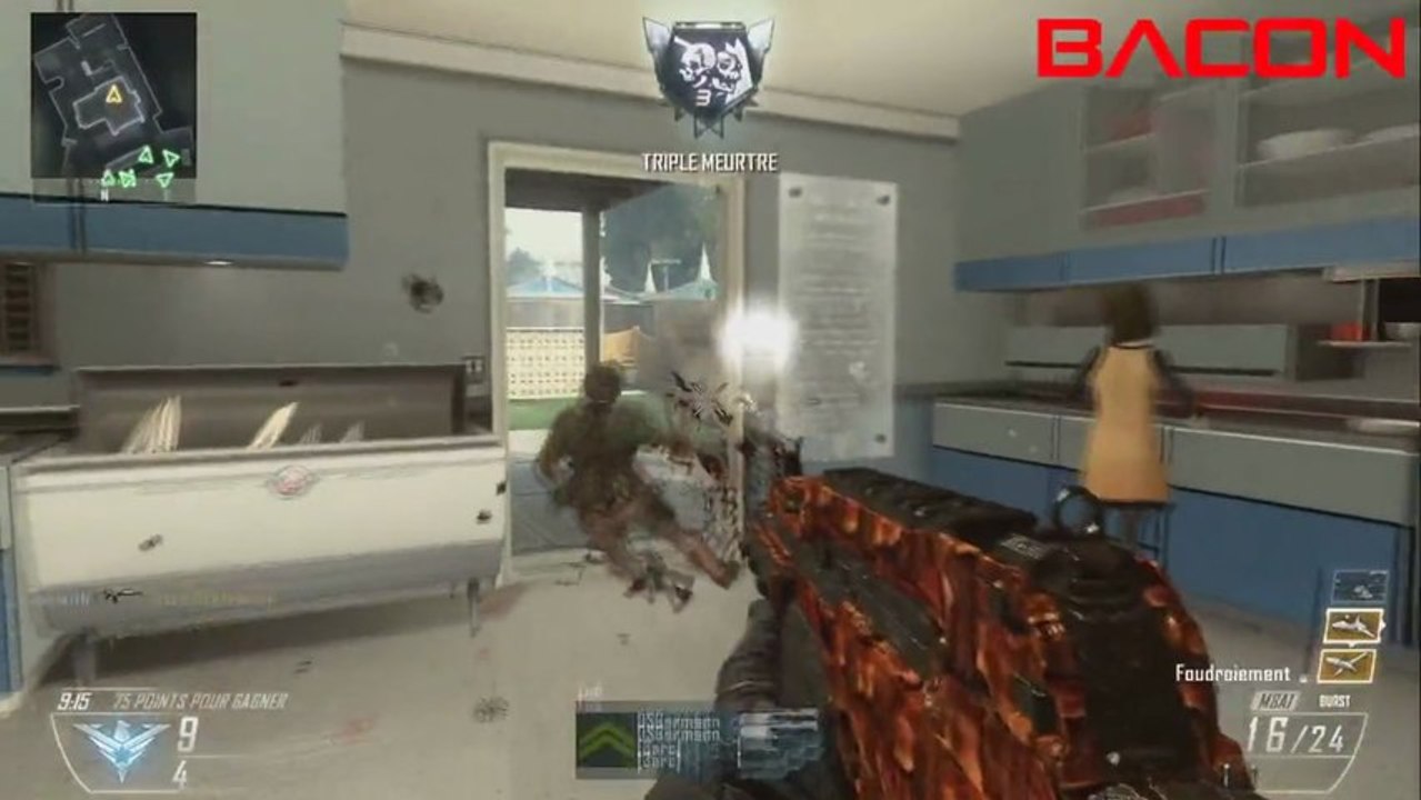 Black Ops 2 Bacon Camouflage - Bacon camo - Bacon Carte d'agent